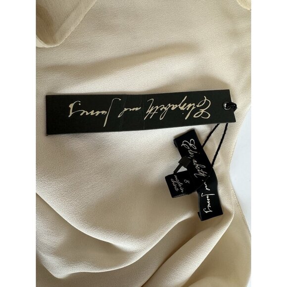 NWT Elizabeth&James Layered Drew Dress 8 Silk Cream Floral Romantic Fairy READ - Picture 4 of 13